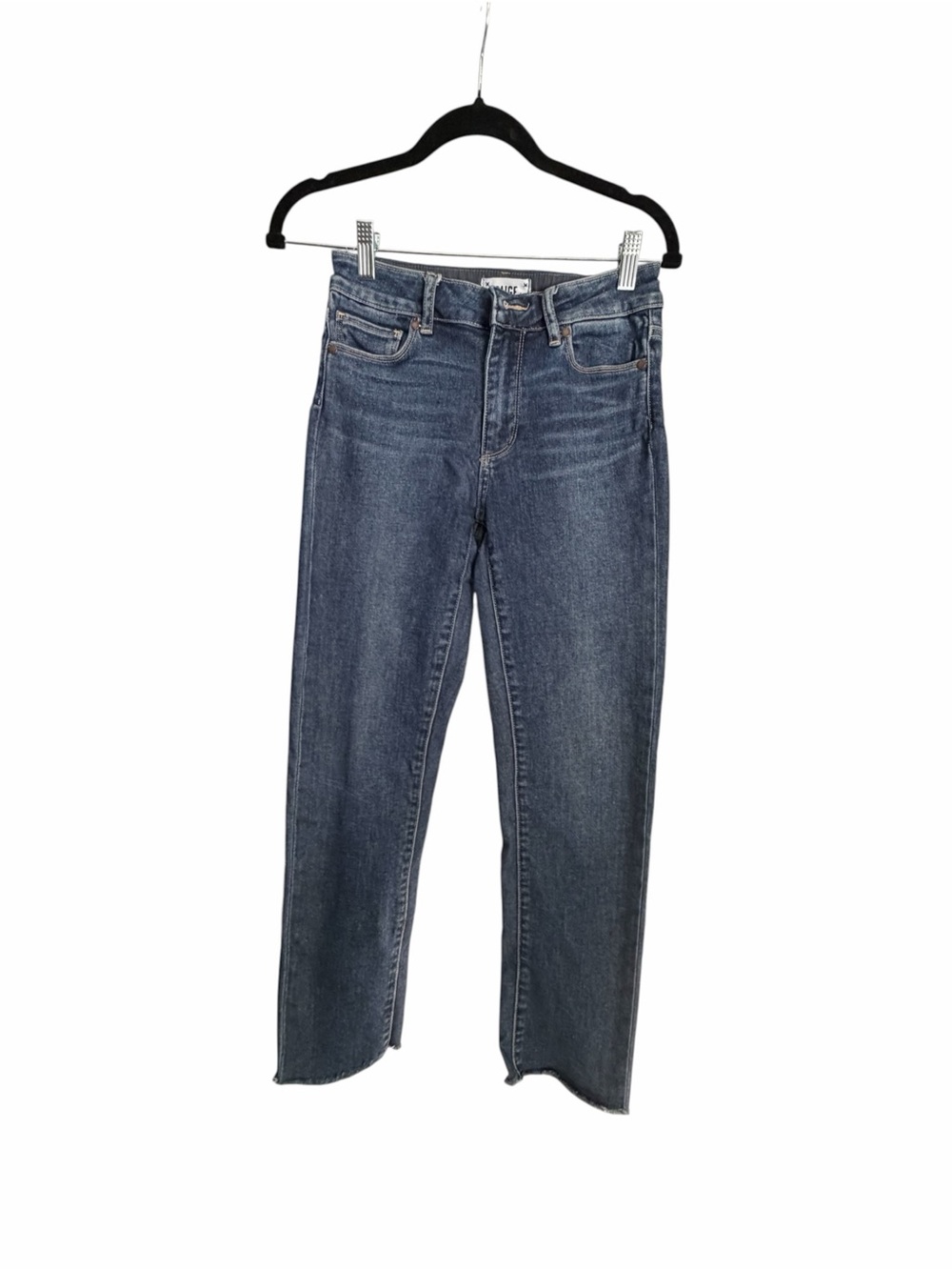 Paige Jaqueline Straight Leg Women’s Mid-Rise Straight Jeans Sz 25-